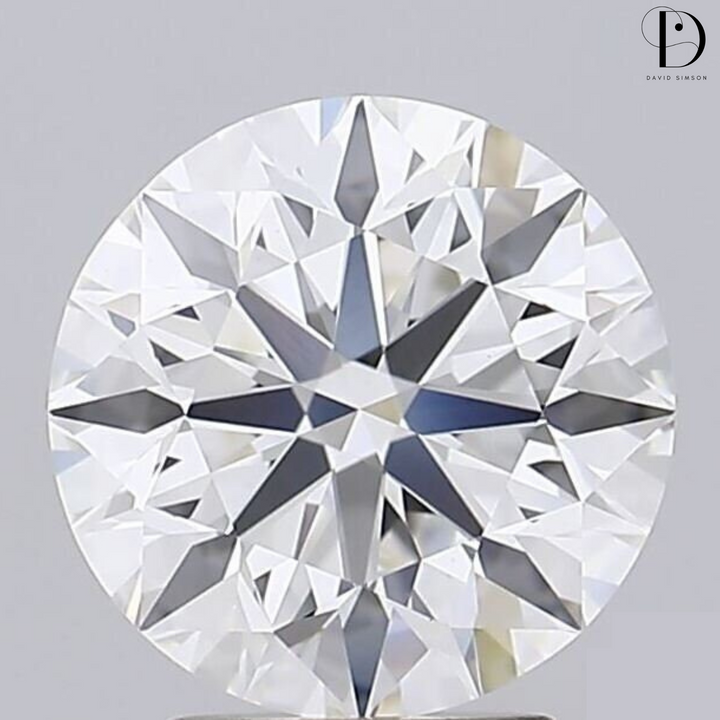 3.0CT Round Brilliant Cut Lab-Grown Diamond