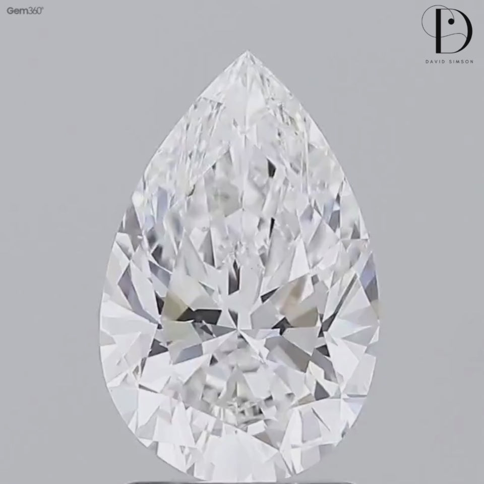 1.17CT Pear Cut Lab-Grown Diamond