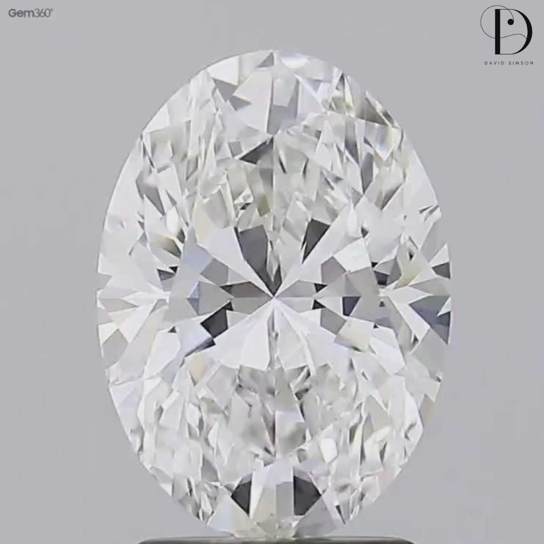 2.24CT Oval Cut Lab-Grown Diamond