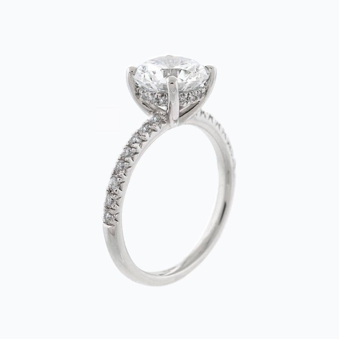 round-shaped-moissanite-hidden-halo-engagement-ring