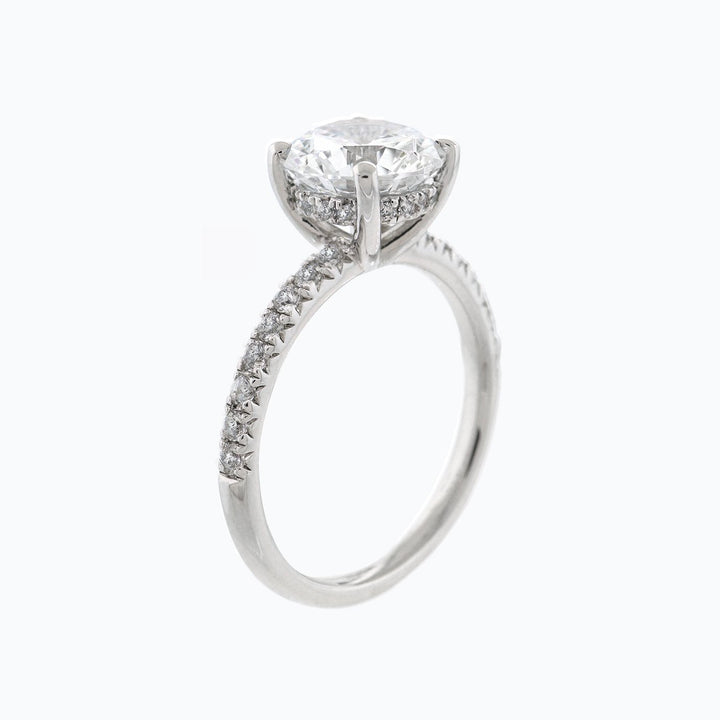 round-shaped-moissanite-hidden-halo-engagement-ring