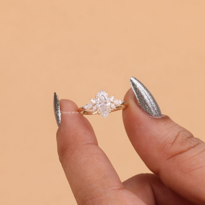 1.5CT Marquise Moissanite
2.5CT Marquise Moissanite
Marquise Cluster Ring
Cluster Engagement Ring
Marquise Cut Moissanite
