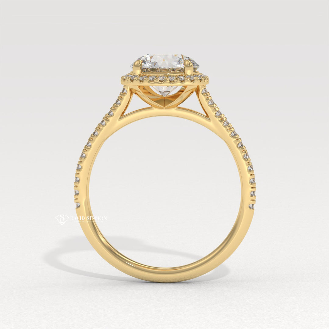 Cushion three-stone engagement ring, Cushion side stone engagement ring, Cushion cathedral engagement ring, Cushion bezel engagement ring, Cushion tension set engagement ring, 