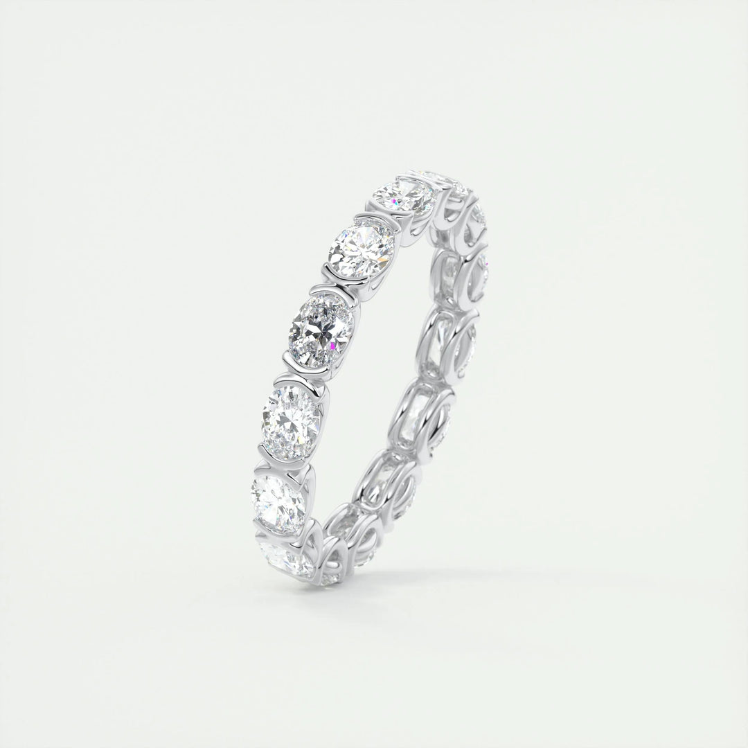 oval-cut-half-bezel-moissanite-bridal-wedding-band