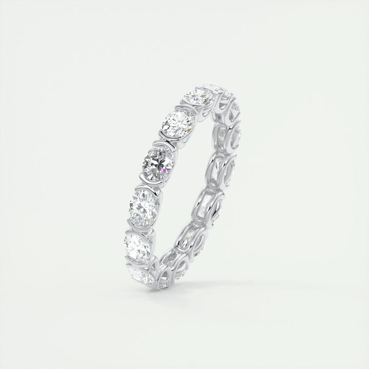 oval-cut-half-bezel-moissanite-bridal-wedding-band