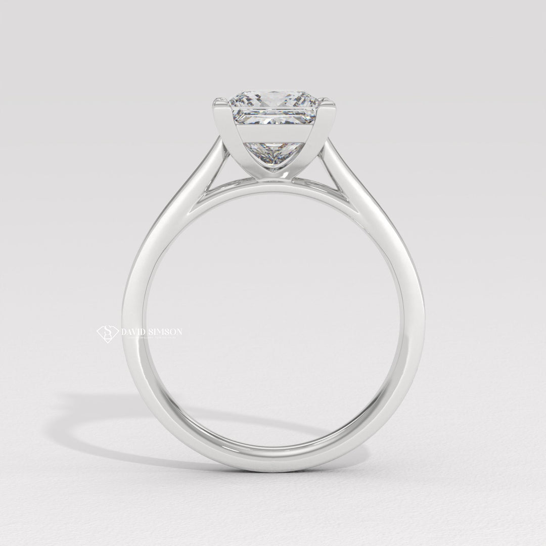 unique diamond engagement ring, Princess custom diamond engagement ring, Princess affordable diamond engagement ring, Princess luxury diamond engagement ring,