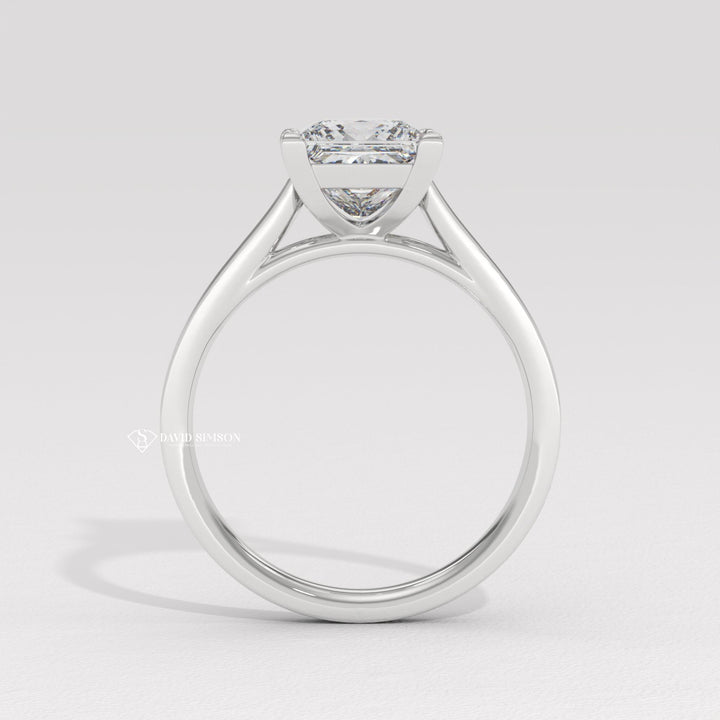 unique diamond engagement ring, Princess custom diamond engagement ring, Princess affordable diamond engagement ring, Princess luxury diamond engagement ring,