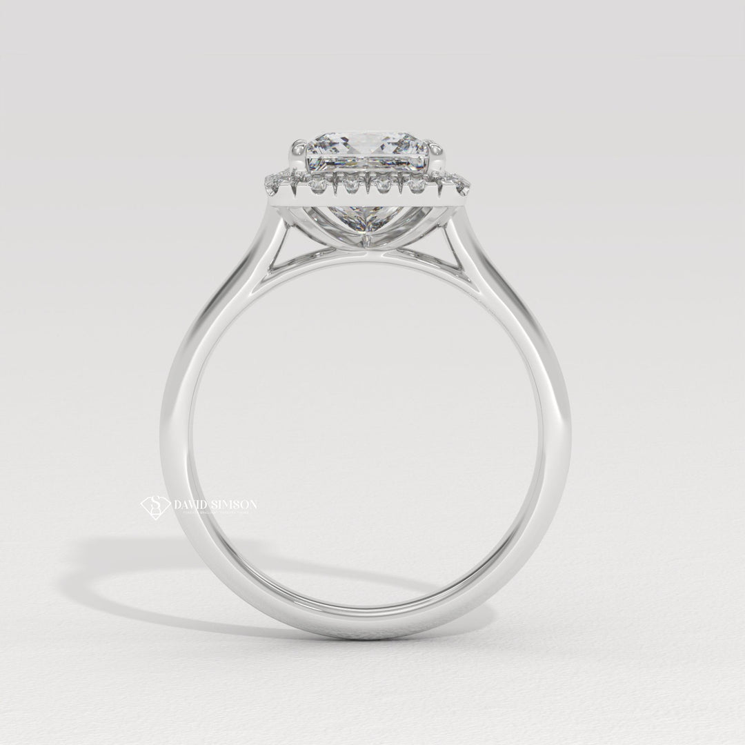 Princess solitaire diamond engagement ring, Princess unique diamond engagement ring, Princess custom diamond engagement ring, Princess affordable diamond engagement ring,