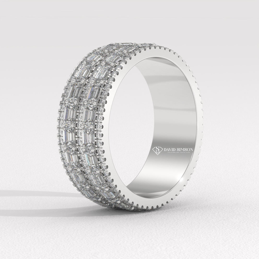 14K Yellow Gold
14K Rose Gold
18K Gold Band
Platinum Eternity Ring