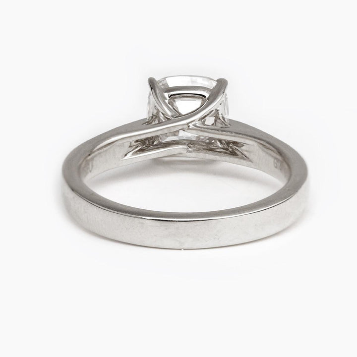1.50ct-2.50ct Old Mine Cushion Cut Diamond Engagement Ring