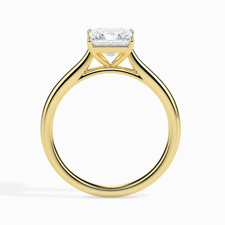 1ct Princess F- VS Lab Grown Diamond Solitaire Engagement Ring