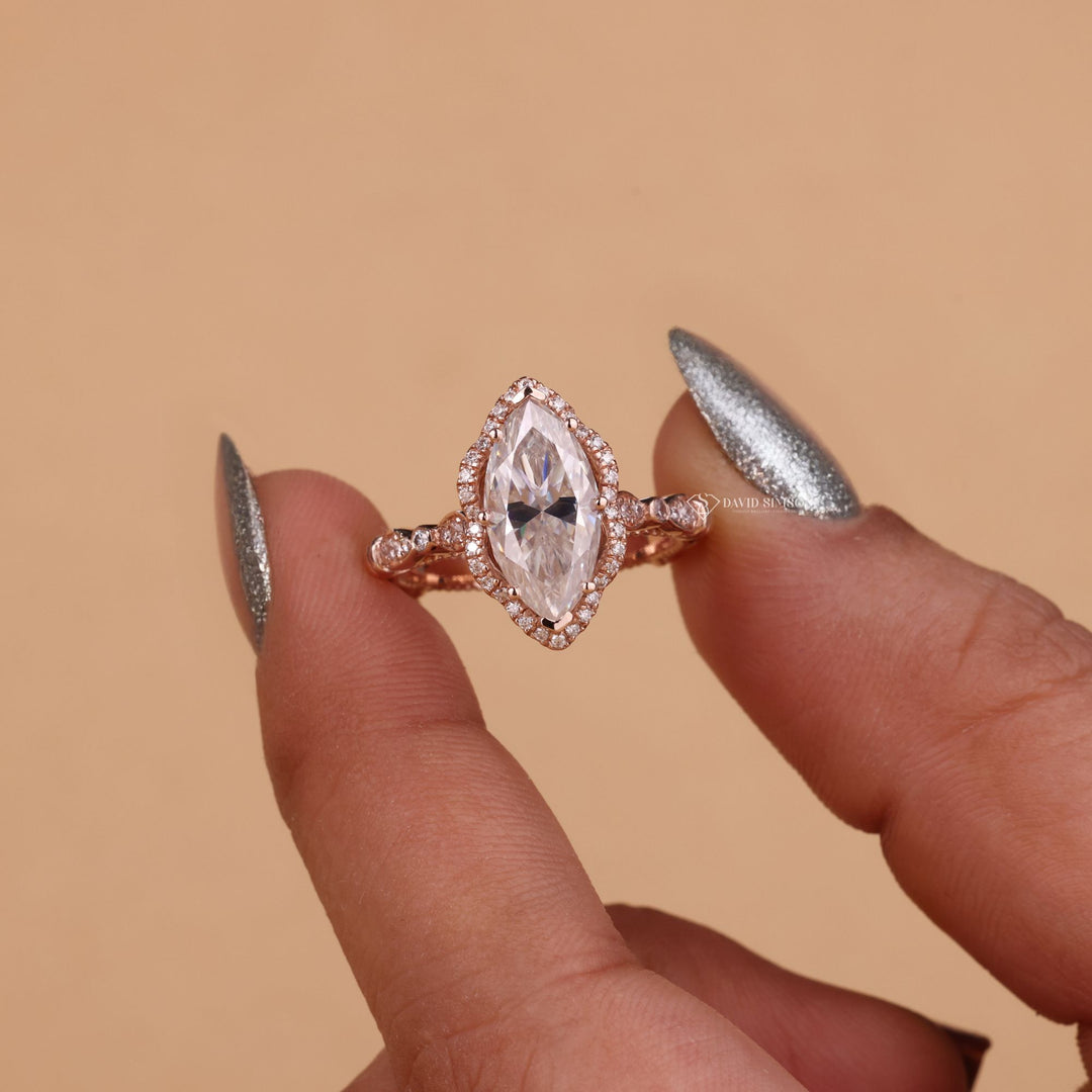 1CT Marquise Moissanite
2CT Marquise Solitaire
Marquise Cut Moissanite
