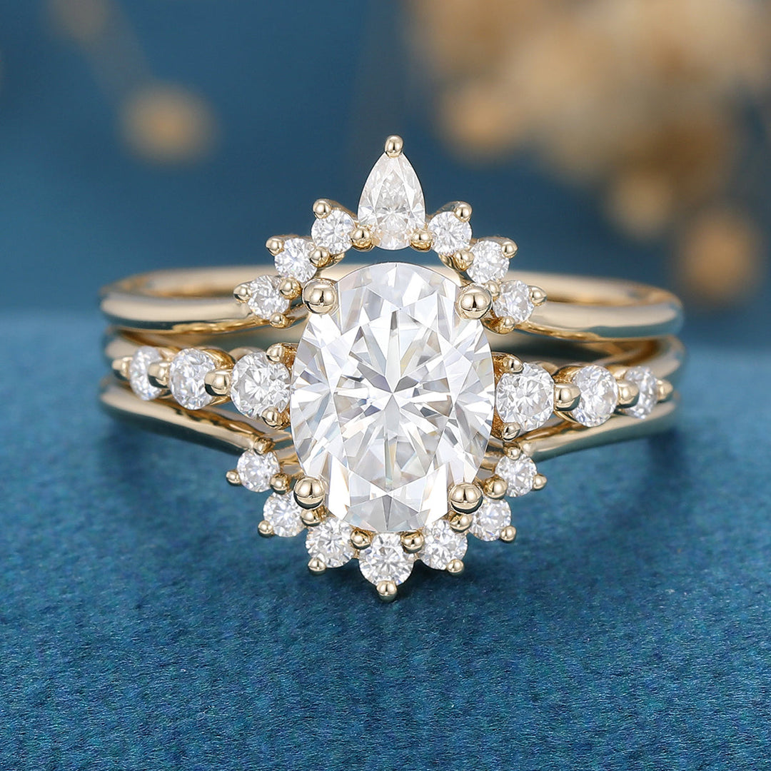 oval-shaped-moissanite-solitaire-pave-bridal-set