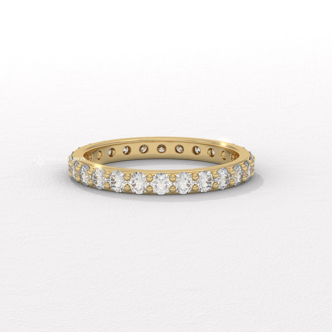Round Cut Moissanite Ring
Moissanite Eternity Band
Full Eternity Ring
Round Moissanite Band