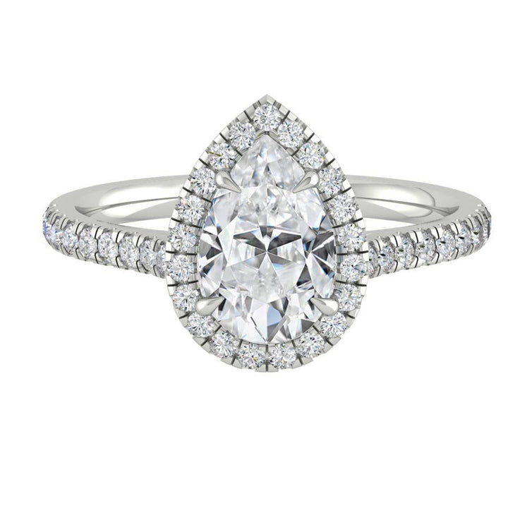 pear-cut-halo-pave-moissanite-engagement-ring