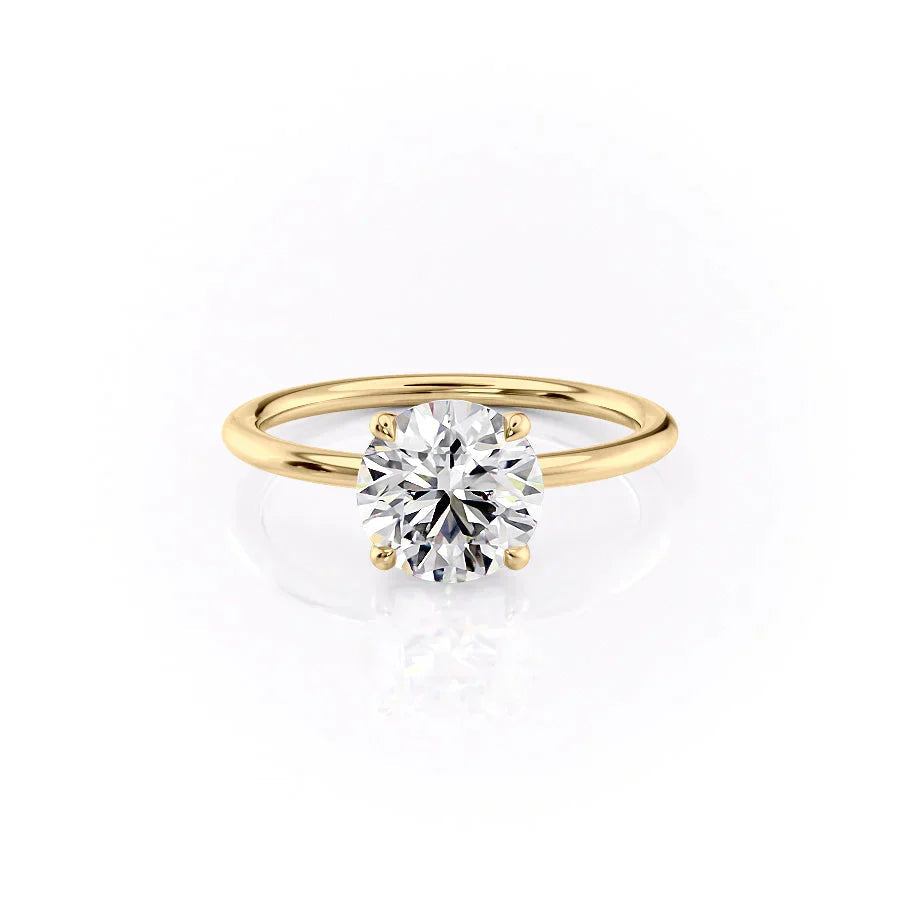 2.0CT Round Cut Diamond Solitaire Gal Gadot Engagement Ring