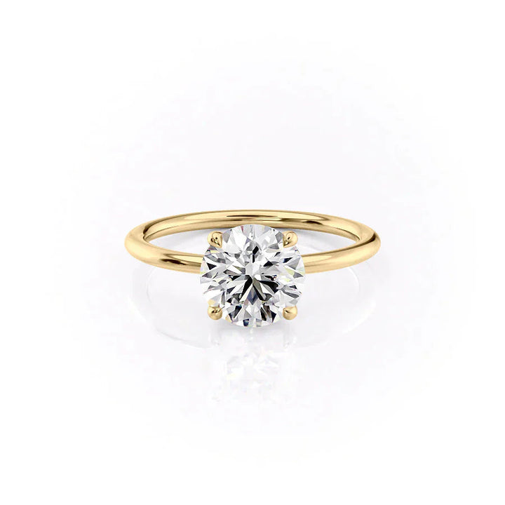 2.0CT Round Cut Diamond Solitaire Gal Gadot Engagement Ring