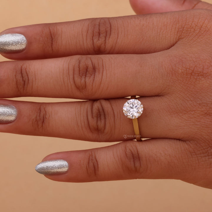 Cathedral Engagement Ring
Round Cut Moissanite Ring
Moissanite Cathedral Ring
2 Carat Round Ring
