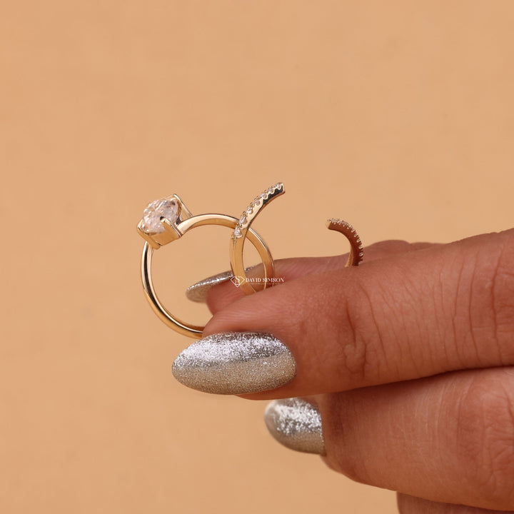 3 Carat Marquise Ring
Marquise Wedding Set
Bypass Diamond Ring
