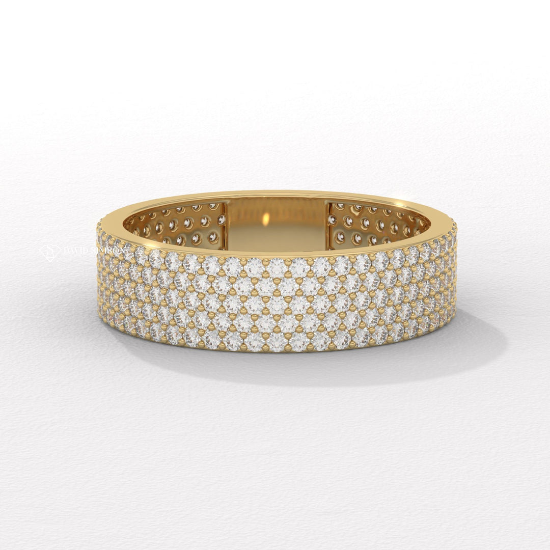 4.5mm Moissanite Band
4.5mm Eternity Ring
Round Cut Eternity
Moissanite Wedding Band