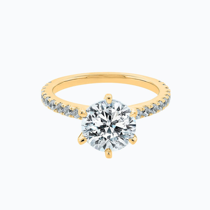 round-shaped-moissanite-solitaire-pave-setting-engagement-ring-2