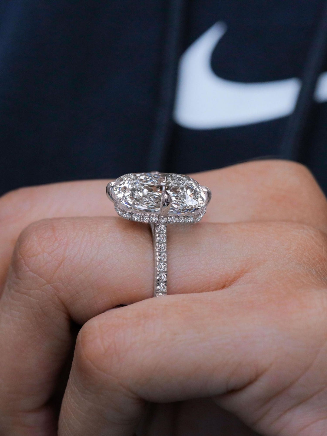 11.0CT Cushion Cut Hidden Halo Diamond Kim Kardashian Engagement Ring DAVID SIMSON 11.0CT Cushion Cut Hidden Halo Diamond Kim Kardashian Engagement Ring DAVID SIMSON