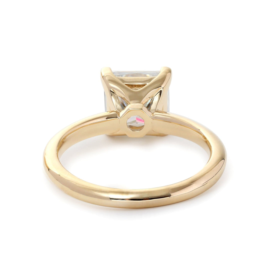 3 Carat Princess Cut Diamond Solitaire4ct Princess Cut Engagement RingSquare Cut Diamond Solitaire 3ct