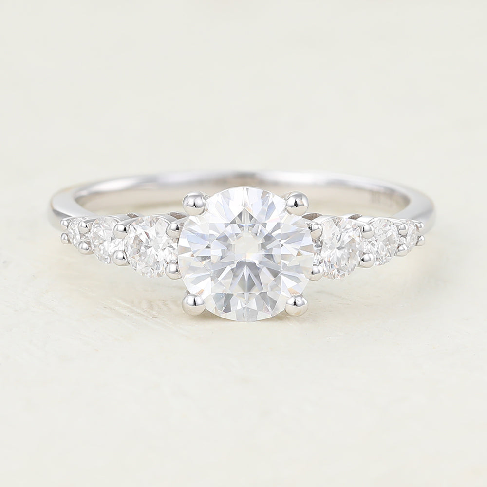 0-88-ct-round-shaped-moissanite-seven-stone-engagement-ring