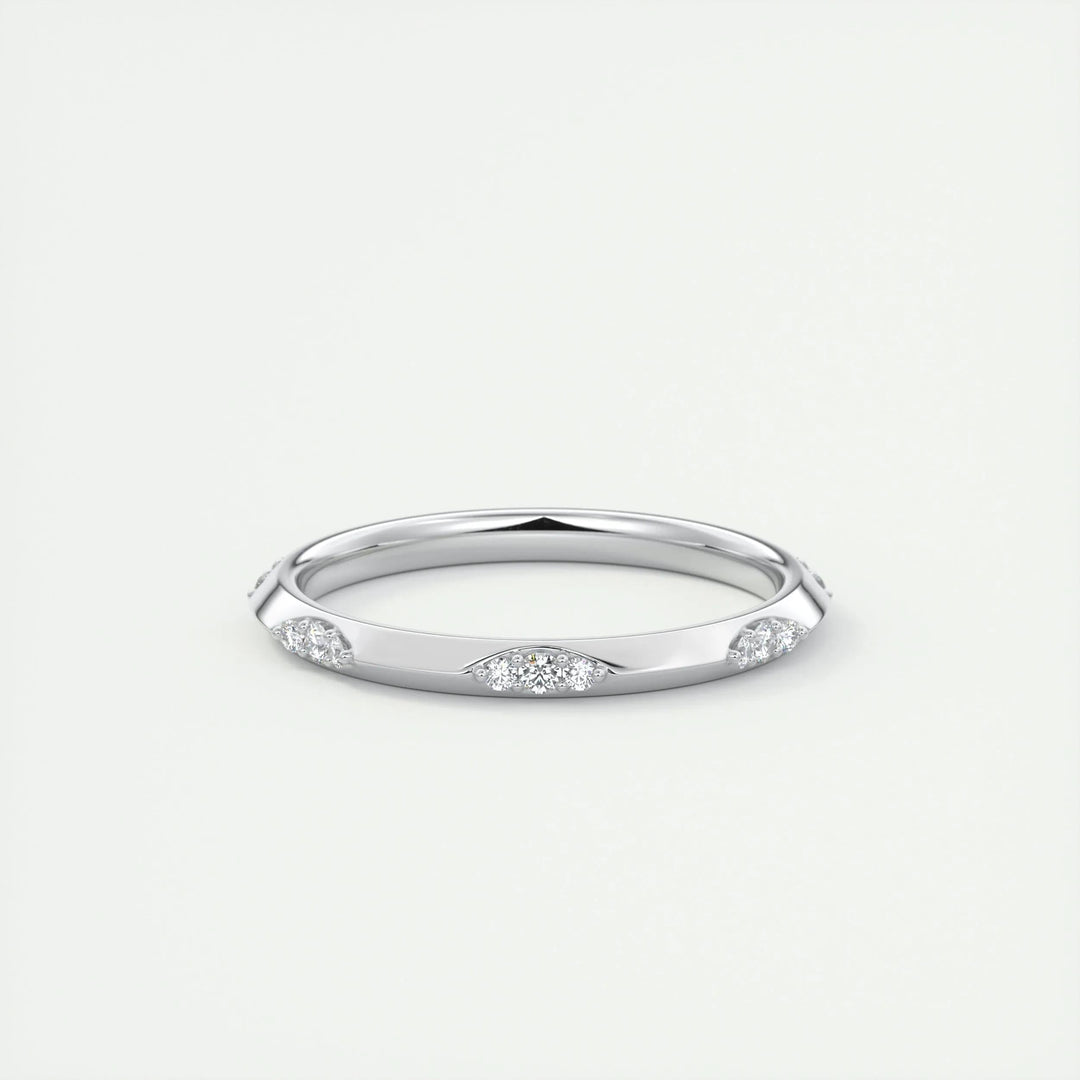 round-cut-flush-moissanite-bridal-wedding-band