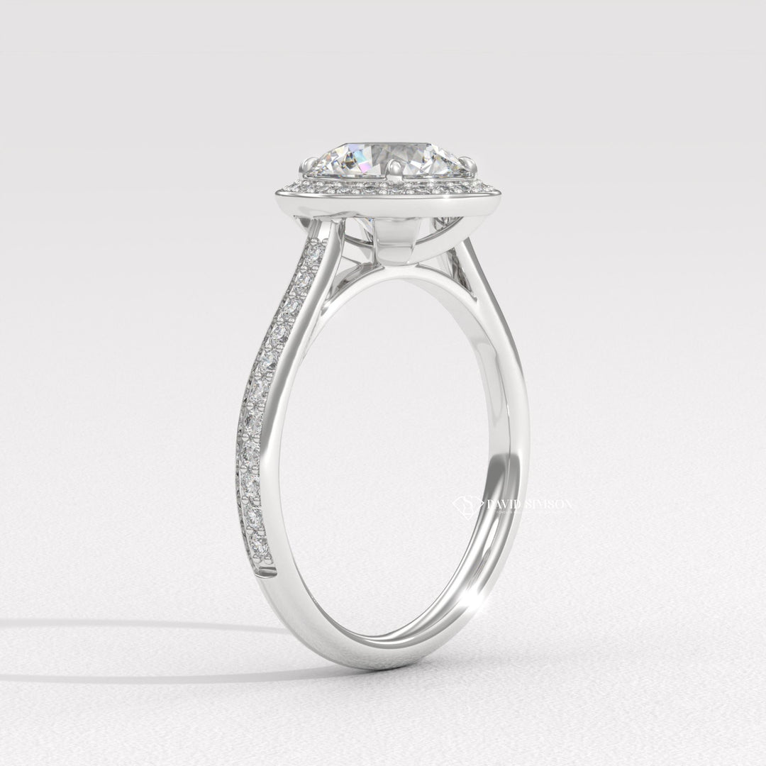 Round natural engagement ring, Round certified engagement ring, Round affordable luxury engagement ring, Round budget engagement ring, Round expensive engagement ring, Round high-quality engagement ring,