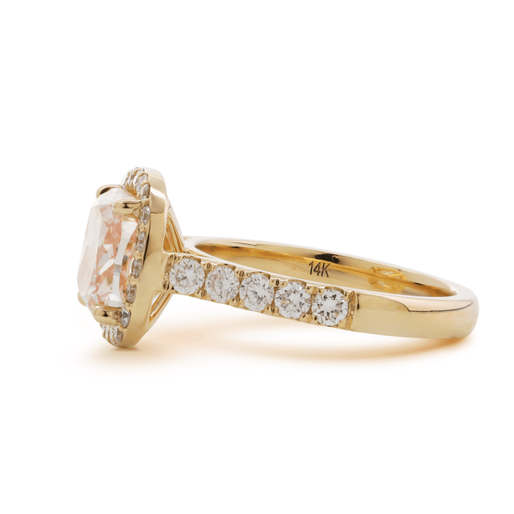 Celebrity Style Engagement RingPink Diamond Bridal JewelryUnique Pink Diamond HaloTwo Tone Pink Diamond RingRadiant Pink Diamond JewelryExotic Colored Stone RingPink Diamond Anniversary RingLarge Pink Diamond SolitaireBespoke Pink Diamond RingSustainable Pink Lab DiamondHigh-End Bridal JewelryMicro-Pave Halo RingPink Cushion Diamond HaloStatement Pink Diamond Ring