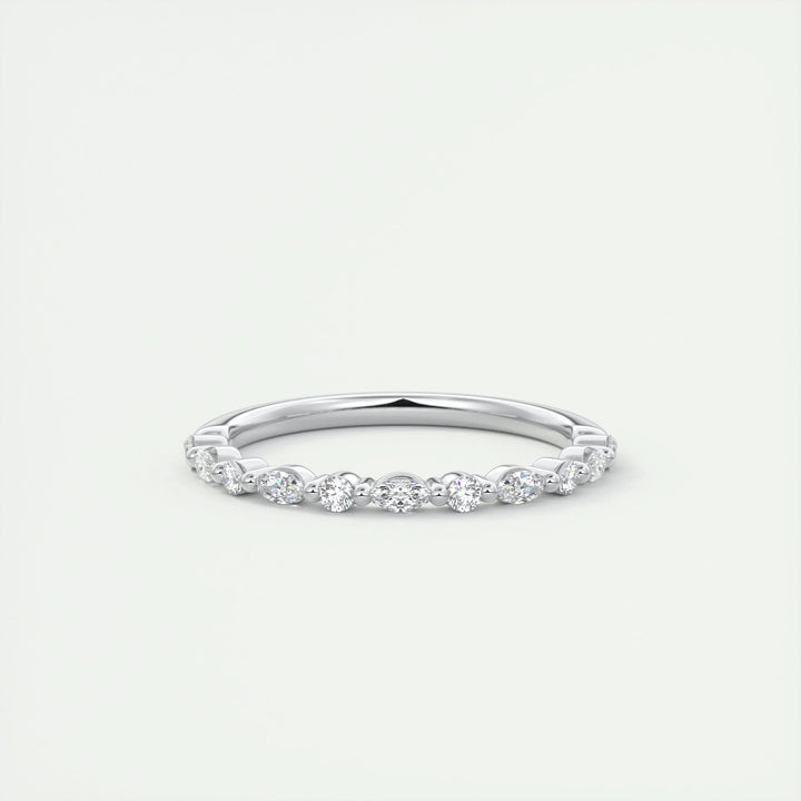 marquise-round-alternative-moissanite-wedding-band