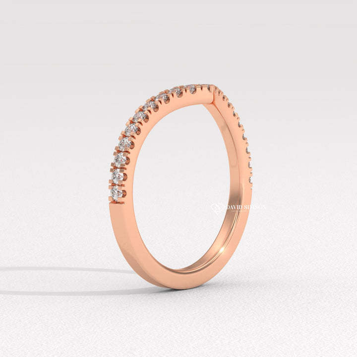 Half Eternity Curved
Round Cut Curve
Bridal Arch Band