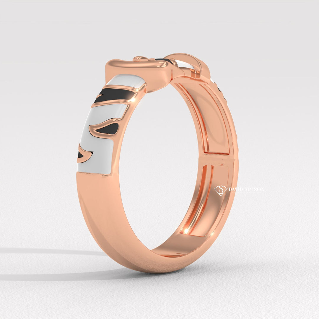 Belt Shaped Ring
Creative Belt Ring
Unique Men&
