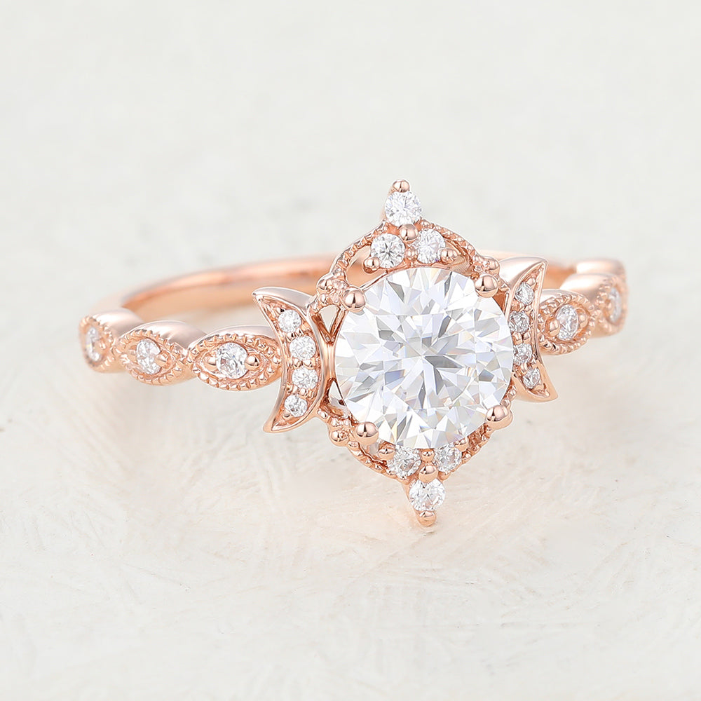 0-90-ct-round-shaped-moissanite-vintage-engagement-ring