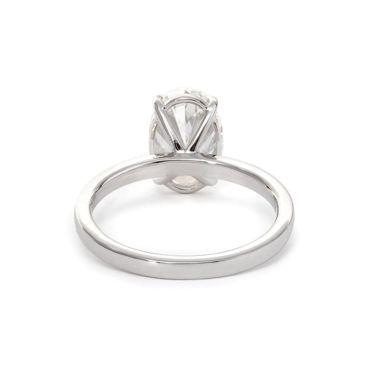 Oval Moissanite Aesthetic17. 2ct Oval Moissanite on Hand18. Thin Band Oval Moissanite Ring