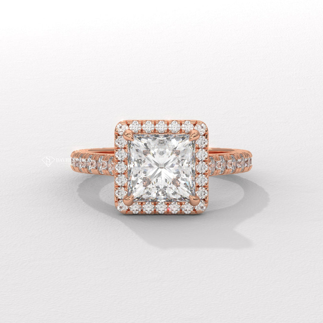 Edwardian engagement ring, Contemporary engagement ring, Nature-inspired engagement ring, Unique engagement ring, Custom engagement ring, Affordable engagement ring, 