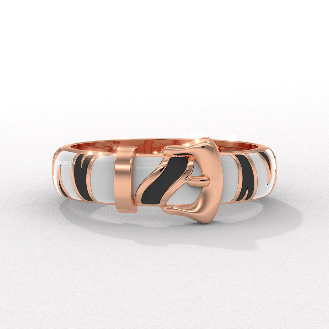 Belt Shaped Ring
Creative Belt Ring
Unique Men&