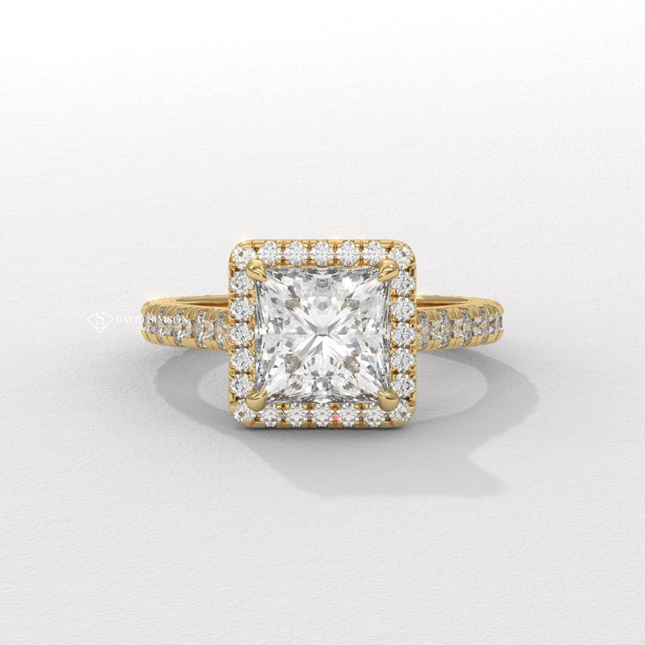  Best lab-grown ring to buy online, Stunning lab-grown diamond ring with side stones, Minimalist lab-grown diamond ring for gifting.