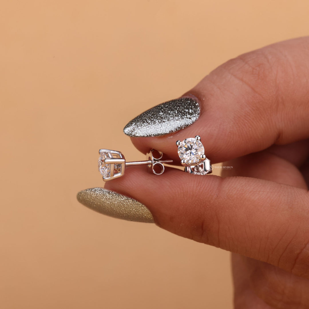Bridal Earrings, Wedding Jewelry, Anniversary Gift, Gift for Her, Hypoallergenic Studs, Sterling Silver Studs, Sparkly Earrings, 