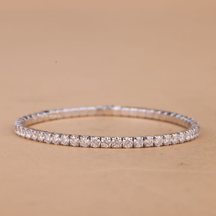Conflict Free Jewelry
Large Moissanite Bracelet
Bridal Moissanite Bracelet
Sparkly Tennis Bracelet
Anniversary Moissanite Gift
Eco Friendly Diamond Alt
