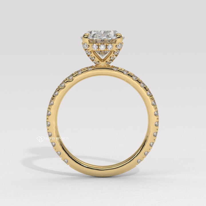 Handmade engagement ring, Customized engagement ring, Made-to-order engagement ring, Personalized engagement ring, Exclusive engagement ring