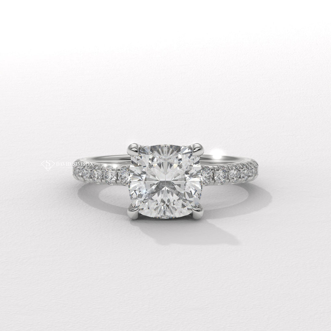 Affordable hidden halo rings, Hidden halo vs traditional halo rings, Hidden halo diamond ring in white gold, Unique hidden halo rings for women, Hidden halo oval cut engagement rings, 