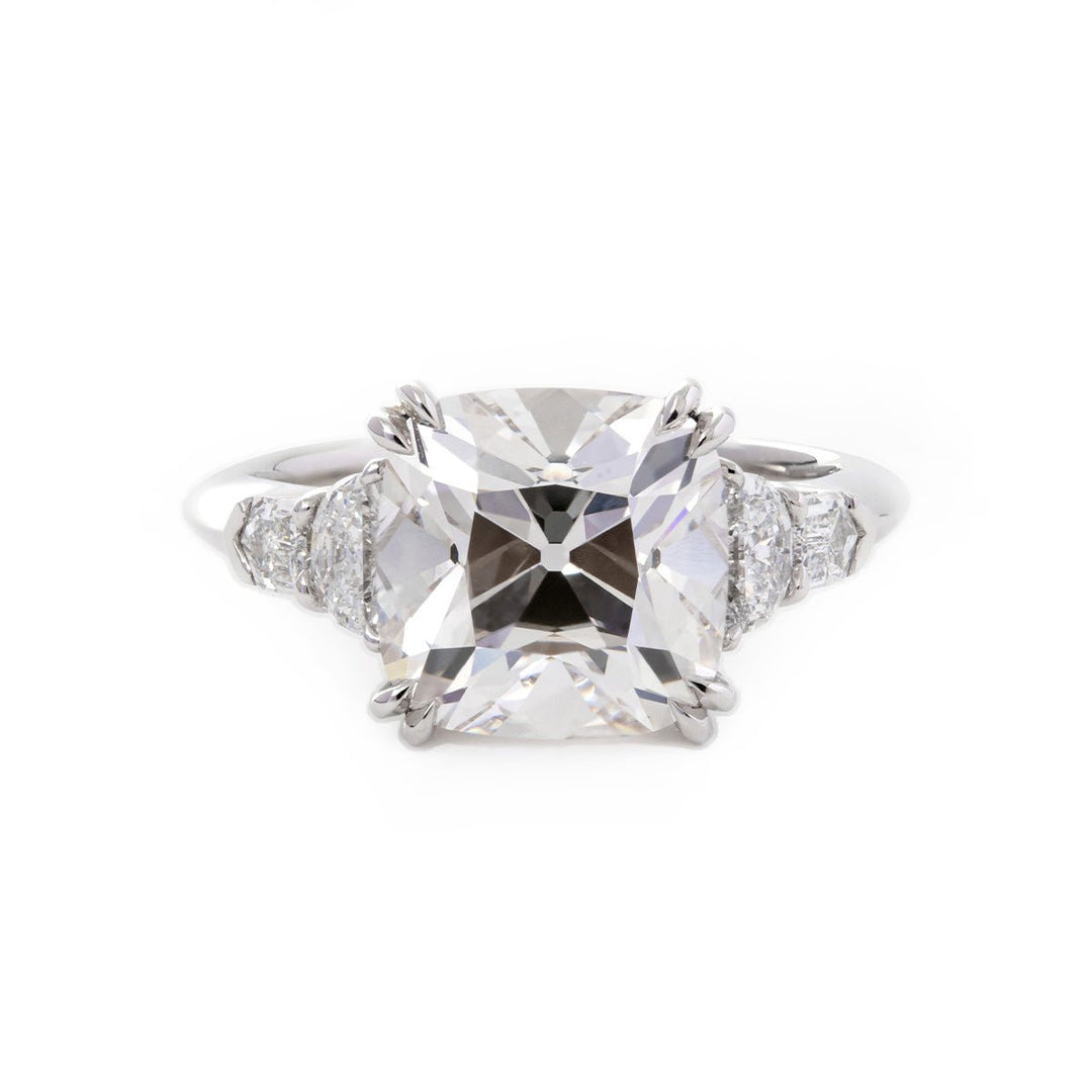 Floral Cluster Ring
Old Mine Cut Bridal
Unique Victorian Ring
Art Deco Moissanite
Sustainable Wedding Ring
