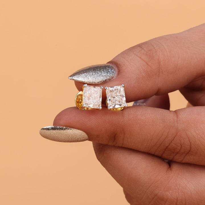 Cushion Cut Moissanite Studs
Moissanite Diamond Stud Earrings
Cushion Cut Diamond Simulant
Women's Moissanite Earrings
