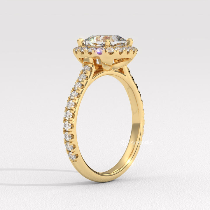 Cushion classic engagement ring, Cushion modern engagement ring, Cushion three-stone engagement ring, Cushion side stone engagement ring, Cushion cathedral engagement ring, 
