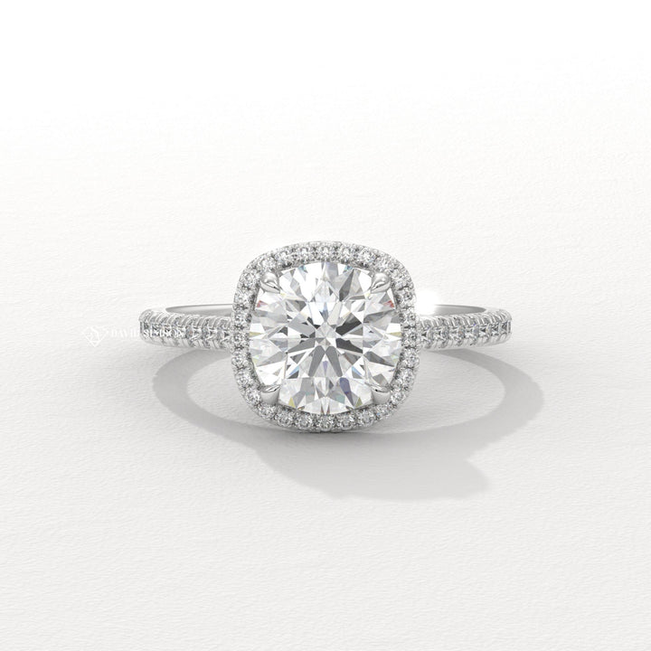 Cushion contemporary engagement ring, Cushion minimalist engagement ring, Cushion intricate engagement ring, Cushion bold engagement ring, Cushion delicate engagement ring, 