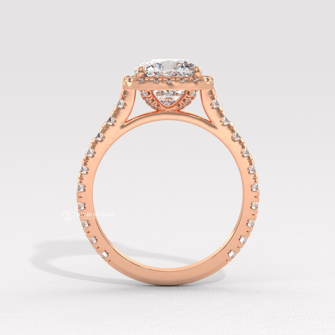 Cushion versatile engagement ring, Cushion ethical engagement ring, Cushion sustainable engagement ring, Cushion conflict-free engagement ring, Cushion lab-grown engagement ring,