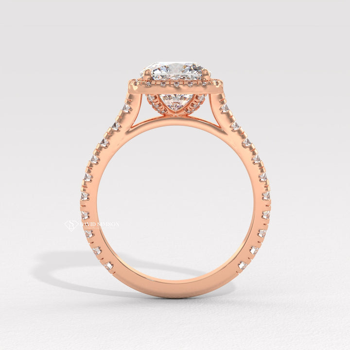 Cushion versatile engagement ring, Cushion ethical engagement ring, Cushion sustainable engagement ring, Cushion conflict-free engagement ring, Cushion lab-grown engagement ring,