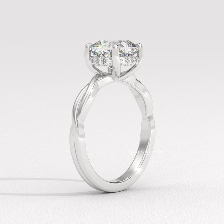 Cushion online engagement ring, Cushion local engagement ring, Cushion handmade engagement ring, Cushion customized engagement ring, Cushion made-to-order engagement ring